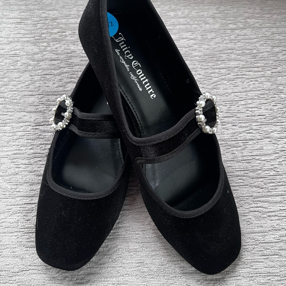 Juicy Couture Women's Black Mary Jane Shoes
